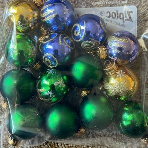 14 Small ball Christmas Ornaments
